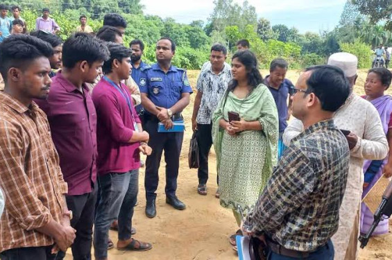 শ্রীবরদী সীমান্তে অবৈধ বালু উত্তোলন বন্ধে  ভ্রাম্যমাণ আদালতের অভিযান, মামলা দায়ের