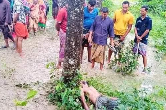 ঝিকরগাছায় এক কাঁচামাল ব্যবসায়ীর লাশ উদ্ধার