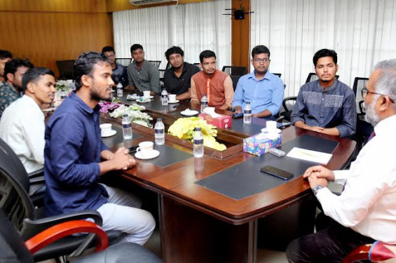 ইবি উপাচার্যের সাথে সাংবাদিক সমিতির মতবিনিময় সভা