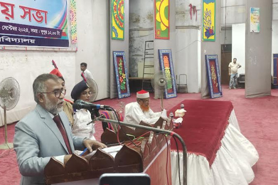 শিক্ষার্থীদের সাথে ইবি নতুন উপাচার্যের মতবিনিময় সভা