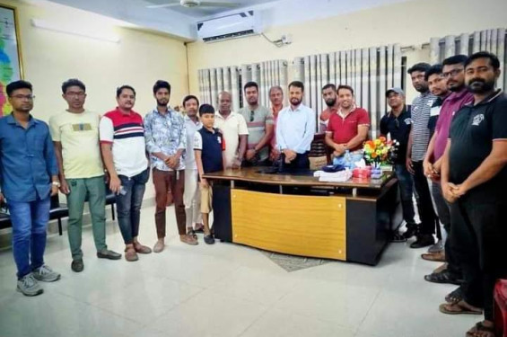 সাংবাদিকদের সাথে  নবাগত ওসির  মতবিনিময় সভা অনুষ্ঠিত