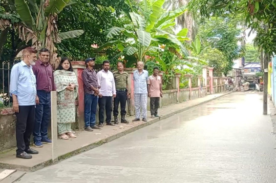 বামনায় ইউএনও নিকহাত আরার পরিদর্শন গতি ফিরছে স্থানীয় উন্নয়ন প্রকল্পে