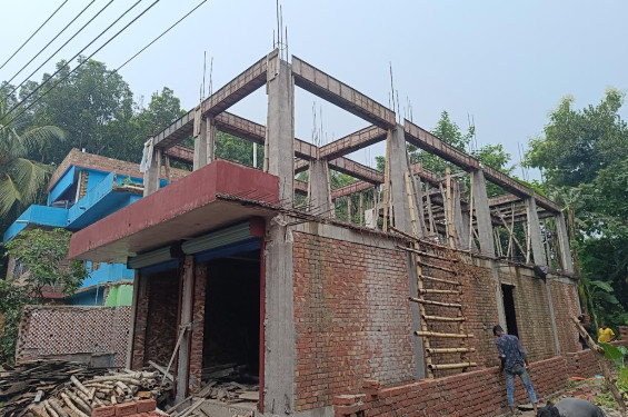 মহেশপুর পৌরসভার প্রকৌশলীকে ম্যানেজ নকশা জালিয়াতি, রাস্তা দখল করে চলছে ভবন নির্মাণ