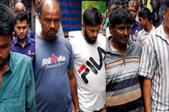 যশোরে আবাসিক হোটেলে অভিযান, দুই নারীসহ ১০ জন আটক