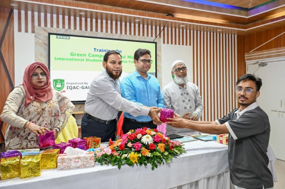 আন্তর্জাতিক শিক্ষার্থীদের নিয়ে গাকৃবিতে প্রশিক্ষণ ও মতবিনিময়