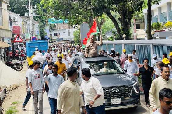 রাণীনগরে বিএনপির প্রতিষ্ঠাবার্ষিকী উপলক্ষে র‍্যালি ও আলোচনা সভা