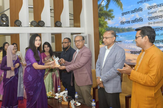 নোবিপ্রবি ওশানোগ্রাফি বিভাগের ৫ম আবর্তনের বিদায় সংবর্ধনা অনুষ্ঠিত