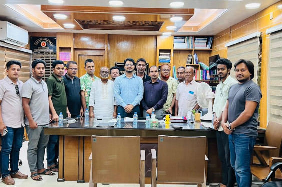 নাসিরনগরে প্রেস ক্লাবের সাংবাদিকদের সঙ্গে নবাগত ইউএনওর মতবিনিময়