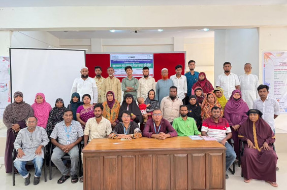 বাউফলে সাইক্লোন মোকাবিলায় স্বেচ্ছাসেবকদের দুই দিনের প্রশিক্ষণ