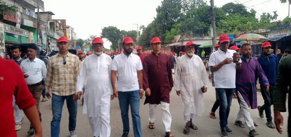 পঞ্চগড়ে জেলা যুবদলের প্রতিষ্ঠাবার্ষিকী উপলক্ষে বর্ণাঢ্য শোভাযাত্রা ও আলোচনা সভা