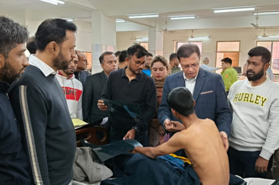 তারেক রহমানের নির্দেশে আহতদের বিশেষ চিকিৎসা সেবা