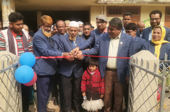 শেরপুর সরকারি কলেজে শিশু কর্নার ও অভিভাবক ছাউনি উদ্বোধন