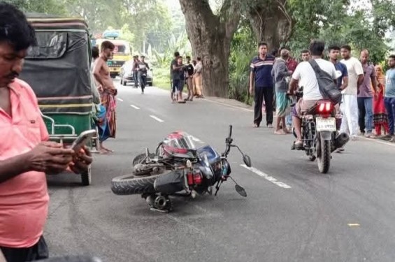 যশোরের ঝিকরগাছায় মোটরসাইকেল দুর্ঘটনায় যুবক নিহত