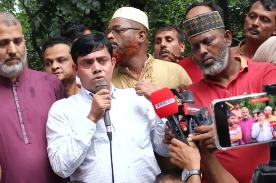 শেখ হাসিনা পতনের বর্ষপূর্তিতে কোনাবাড়ী মেট্রো থানা বিএনপির বিজয় র‌্যালি