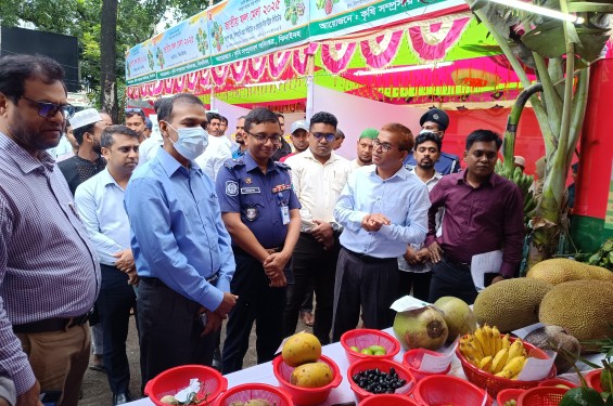 ঝিনাইদহে ৩ দিন ব্যাপী জাতীয় ফল মেলা শুরু