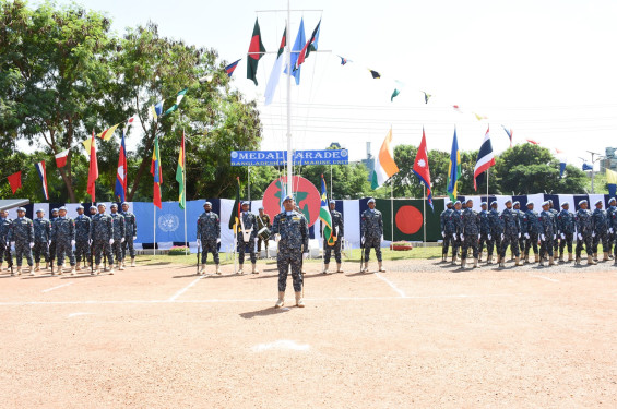 দক্ষিণ সুদানে জাতিসংঘ শান্তিরক্ষা পদক পেলেন নৌবাহিনীর ১৯৯ জন সদস্য