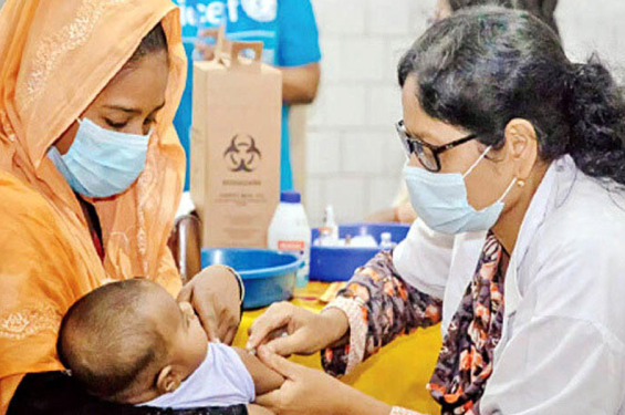 রবিবার শুরু হচ্ছে টাইফয়েড টিকাদান কর্মসূচি