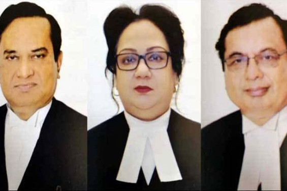 হাইকোর্টের তিন বিচারপতির পদত্যাগ