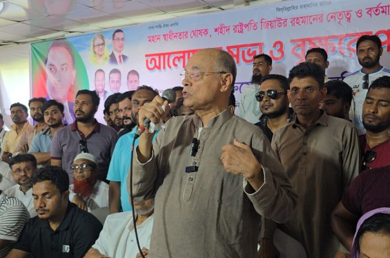টাউট বাটপার ও চাঁদাবাদদের দলে ঠাঁই হবে না : বীর মুক্তিযোদ্ধা কাজী মনিরুজ্জামান
