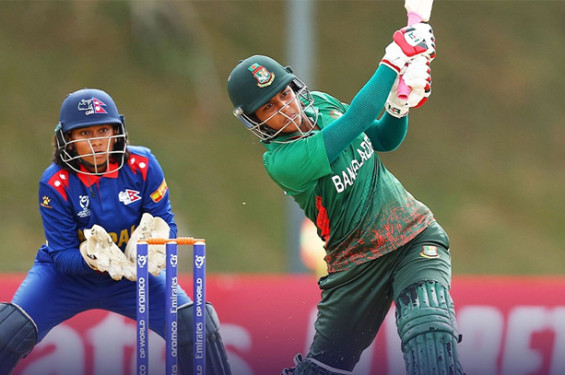 নেপালকে হারিয়ে বড় জয়ে বিশ্বকাপ শুরু বাংলাদেশের