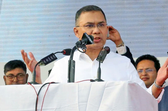 ১৬ মিনিটের ভাষণে যা বললেন তারেক রহমান