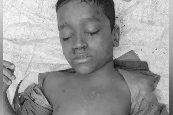 ২০ ঘণ্টা পর নিখোঁজ শিশুর বস্তাবন্দি মরদেহ ডোবা থেকে উদ্ধার