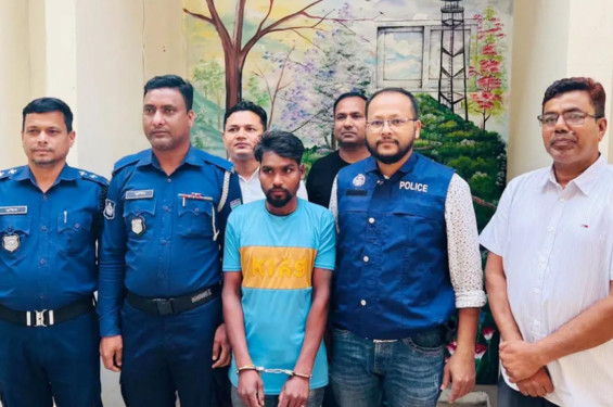 কুলাউড়ায় পারিবারিক কলহের মর্মান্তিক পরিণতি: পিতৃহত্যার অভিযোগে পলাতক ছেলে গ্রেপ্তার