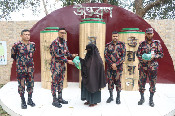 মানবিক দৃষ্টান্ত স্হাপন করলেন পানছড়ির লোগাং জোন