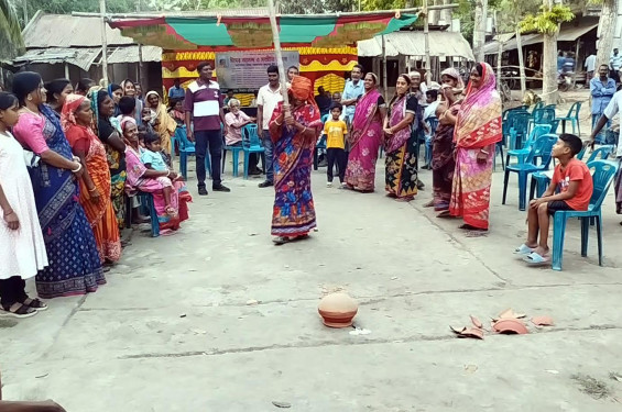 নড়াইলে ব্যতিক্রমী আয়োজনে কাজী নজরুল ইসলামের কবিতায় ‘কৃষকের ঈদ’ আনন্দ
