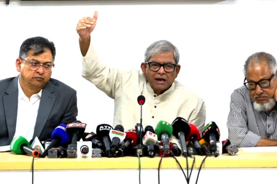 বিএনপিকে সংস্কারবিরোধী বলে একটি মহল অপপ্রচার চালাচ্ছে : মির্জা ফখরুল