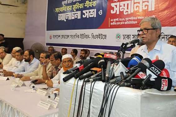 নির্বাচিত সরকারই দেশ চালাবে: মির্জা ফখরুল
