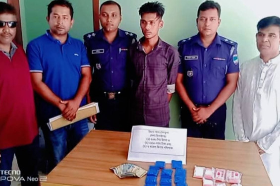 শৈলকুপায় বিপুল পরিমাণ ইয়াবা ট্যাবলেটসহ মাদক কারবারী আটক