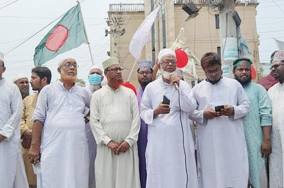 আওয়ামীলীগ কার্যক্রমে নিষেধাজ্ঞা, শার্শায় জামায়াতের শোকরানা মিছিল ও সভা