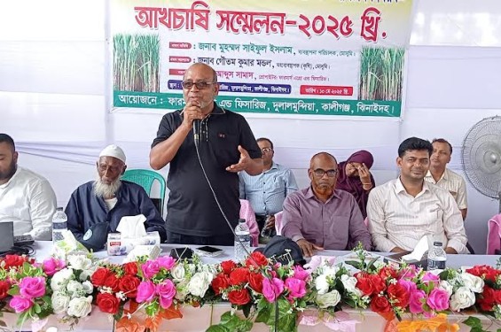 কালীগঞ্জে আখচাষে আধুনিক কলাকৌশল প্রয়োগে লাভজনক পদ্ধতি বিষয়ক সম্মেলন অনুষ্ঠিত