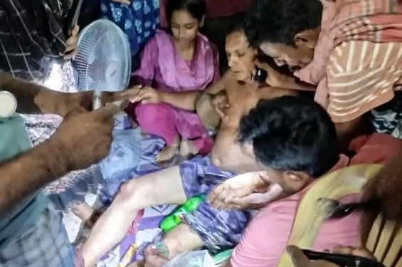 শৈলকুপায় চাঁদাবাজির প্রতিবাদে বক্তব্য দেওয়ায় ইউপি সদস্যকে হাতুড়িপেটা