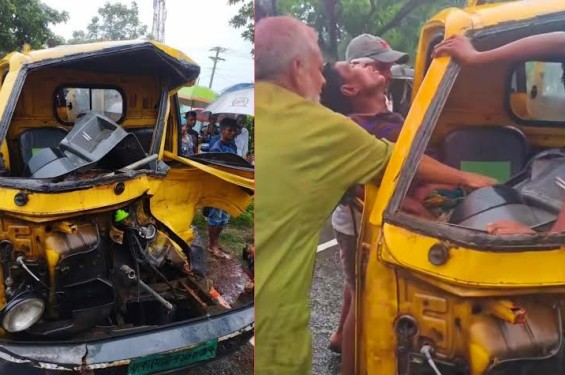 শ্রীমঙ্গলে ট্রাক ও পিকআপ ভ্যানের মুখোমুখি সংঘর্ষে নিহত-এক, আহত-দুই