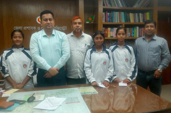 নতুন কুঁড়ি স্পোর্টসে জাতীয় পর্যায়ে শৈলকুপার তিন কিশোরীর সাফল্য