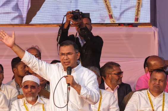 একটি দল বিএনপির বিরুদ্ধে মিথ্যাচার করে যাচ্ছে: তারেক রহমান