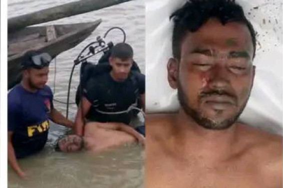 পায়রা নদীতে গোসলে নেমে যুবক নিখোঁজ, তিন ঘন্টা পর মরদেহ উদ্ধার