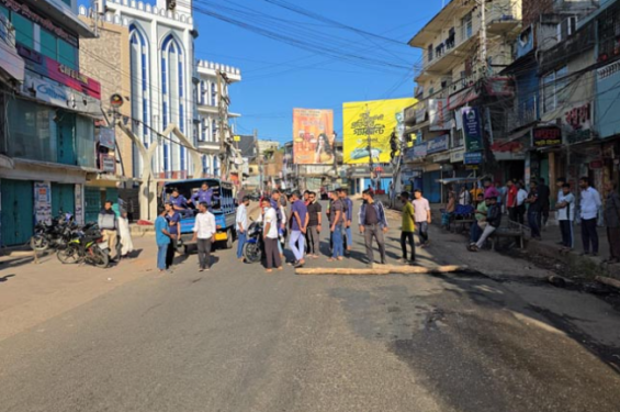 রাঙামাটিতে ৩৬ ঘণ্টার হরতাল চলছে