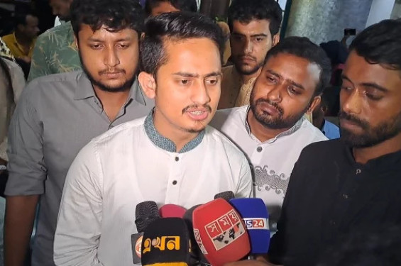রাজনৈতিক সফরে আসিনি; শহীদ পরিবারের কাছে দায়বদ্ধতা থেকে জেলা সফর করছি -সারজিস আলম