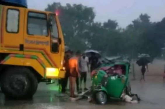 বগুড়ায় ট্রাক-অটোরিকশা সংঘর্ষে নিহত ৪