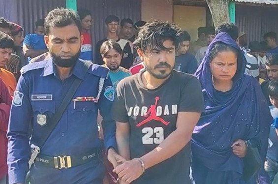 গর্তে ঢুকিয়ে তরুণীকে পুড়িয়ে হত্যা, যুবলীগ নেতার ছেলে আটক