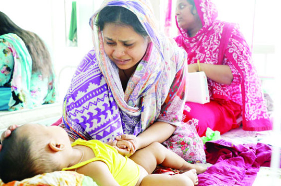 হাম ও উপসর্গ নিয়ে একদিনে সর্বোচ্চ ১৭ জনের মৃত্যু