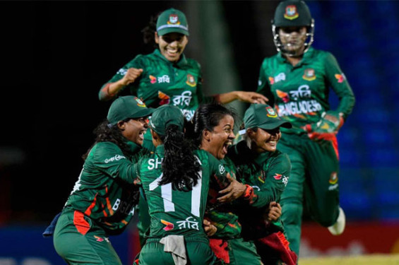 উইন্ডিজকে হারিয়ে সরাসরি বিশ্বকাপে খেলার সম্ভাবনা টিকিয়ে রাখল বাংলাদেশের মেয়েরা
