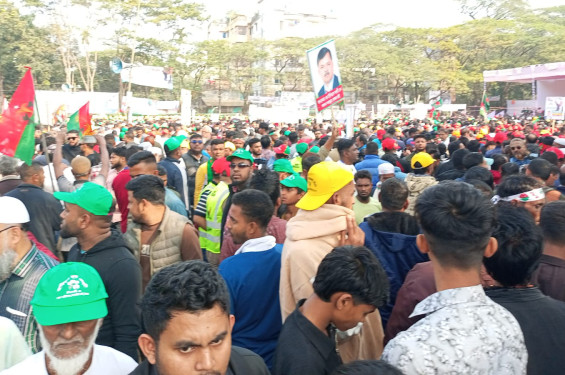 সিলেটে বিএনপির সমাবেশ শুরু