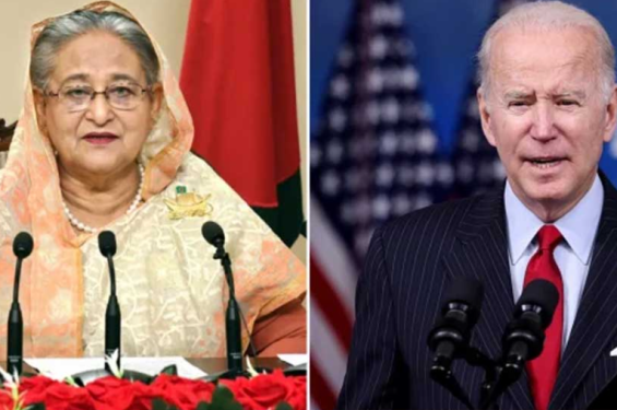 বাইডেনের চিঠির জবাব দিয়েছেন শেখ হাসিনা