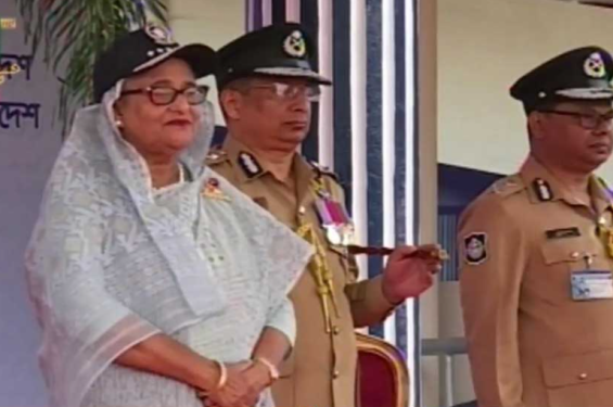 পুলিশ সপ্তাহ অনুষ্ঠানে যোগ দিয়েছেন প্রধানমন্ত্রী