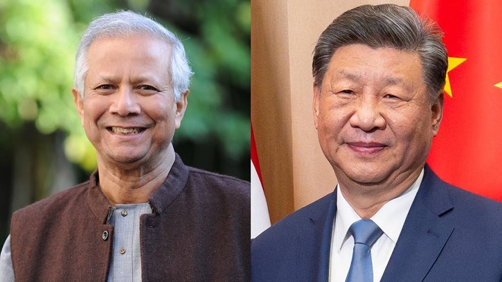প্রধান উপদেষ্টা আজ বেইজিংয়ে চীনের প্রেসিডেন্টের সঙ্গে বৈঠক করবেন