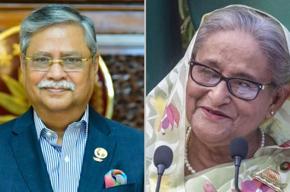যাবার আগে কিছু বলে যাননি শেখ হাসিনা, পদত্যাগপত্রও পাইনি: রাষ্ট্রপতি